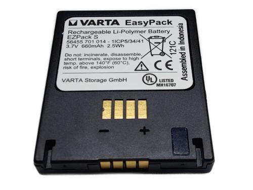 Varta Easypack S EZPack S 3,7V 660mAh Li-Polymer Medizintechnik Akku Battery